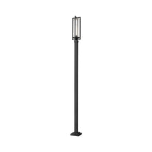 Load image into Gallery viewer, Aura Outdoor Square Post Light in Detail.