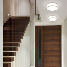 Load image into Gallery viewer, Ballord LED Flush Mount Ceiling Light in living room.