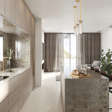 Load image into Gallery viewer, Beau Mini Pendant Light in kitchen.