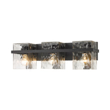 Load image into Gallery viewer, Bennington Bath Vanity Light in Matte Black (3-Light).