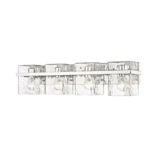 Load image into Gallery viewer, Bennington Bath Vanity Light in Chrome (4-Light).
