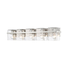 Load image into Gallery viewer, Bennington Bath Vanity Light in Brushed Nickel (5-Light).