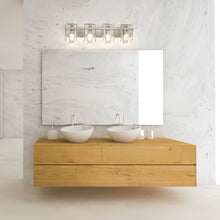 Load image into Gallery viewer, Bennington Bath Vanity Light in bathroom.