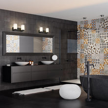 Load image into Gallery viewer, Burk Bath Vanity Light in bathroom.