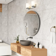 Load image into Gallery viewer, Burk Bath Vanity Light in bathroom.