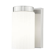 Load image into Gallery viewer, Burk Bath Wall Light in Brushed Nickel.