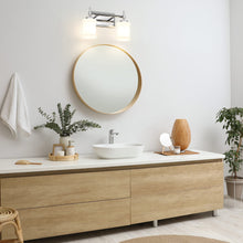 Load image into Gallery viewer, Cadoc Bath Vanity Light in bathroom.