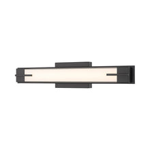 Load image into Gallery viewer, Chase LED Bath Vanity Light in Matte Black (23-Inch).