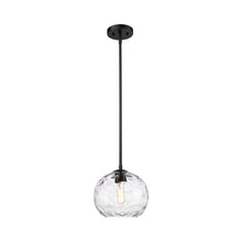 Load image into Gallery viewer, Chloe Pendant Light in Matte Black (Round).