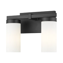 Load image into Gallery viewer, Danica Bath Vanity Light in Matte Black (2-Light).