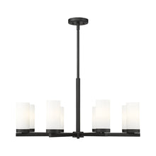 Load image into Gallery viewer, Danica Chandelier in Matte Black (8-Light).