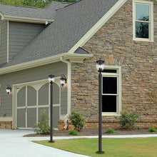 Load image into Gallery viewer, Davina Outdoor Lean Post Light in Outside Area.
