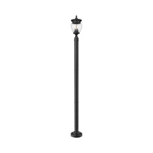 Load image into Gallery viewer, Davina Outdoor Lean Post Light in Detail.