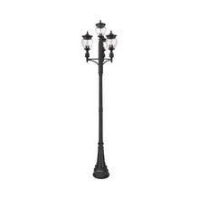 Load image into Gallery viewer, Davina Outdoor Ornate Post Light (4-Shade/31.38-Inch).