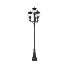 Load image into Gallery viewer, Davina Outdoor Ornate Post Light (4-Shade/34.38-Inch).