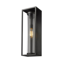 Load image into Gallery viewer, Dunbroch Outdoor Wall Light in Black (Large).