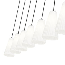 Load image into Gallery viewer, Farrell Linear Chandelier in Detail.