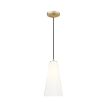 Load image into Gallery viewer, Farrell Pendant Light in Modern Gold (Rod Not Included/13.63-Inch).