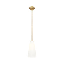 Load image into Gallery viewer, Farrell Pendant Light in Modern Gold (Rod Included/13.63-Inch).