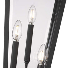 Load image into Gallery viewer, Gannon Outdoor Lean Post Light in Detail.