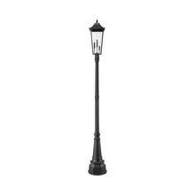 Load image into Gallery viewer, Gannon Outdoor Ornate Post Light in Detail.