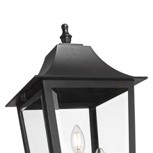 Load image into Gallery viewer, Gannon Outdoor Round Post Light in Detail.