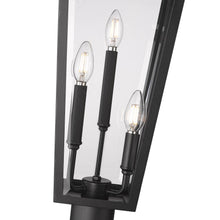 Load image into Gallery viewer, Gannon Outdoor Sleek Post Light in Detail.