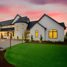 Load image into Gallery viewer, Gannon Outdoor Square Post Light in Outside Area.