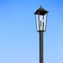 Load image into Gallery viewer, Gannon Outdoor Square Post Light in Detail.