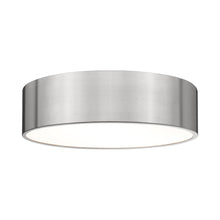 Load image into Gallery viewer, Harley Flush Mount Ceiling Light in Brushed Nickel (20-Inch).