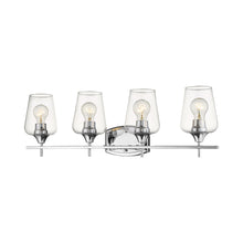 Load image into Gallery viewer, Joliet Bath Vanity Light in Chrome(4-Light).