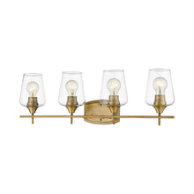 Load image into Gallery viewer, Joliet Bath Vanity Light in Olde Brass (4-Light).