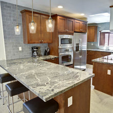Load image into Gallery viewer, Joliet Mini Pendant Light in kitchen.