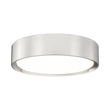 Load image into Gallery viewer, Kawan LED Flush Mount Ceiling Light in Brushed Nickel (12-Inch).