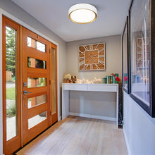 Load image into Gallery viewer, Kawan LED Flush Mount Ceiling Light in living room.