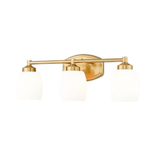 Load image into Gallery viewer, Kendrick Bath Vanity Light in Luxe Gold (3-Light).