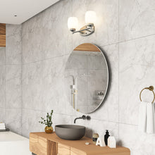 Load image into Gallery viewer, Kendrick Bath Vanity Light in bathroom.