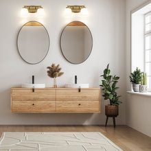 Load image into Gallery viewer, Kendrick Bath Vanity Light in bathroom.