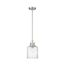 Load image into Gallery viewer, Kinsley Pendant Light in Brushed Nickel (8-Inch).