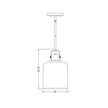 Load image into Gallery viewer, Kinsley Pendant Light - line drawing.