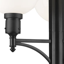 Load image into Gallery viewer, Laurent Outdoor Mounted Post Light in Detail.