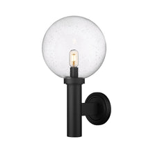 Load image into Gallery viewer, Laurent Outdoor Wall Light in Clear Seedy (1-Light/Tall).