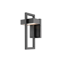Load image into Gallery viewer, Luttrel Outdoor LED Wall Light in Black (Small).