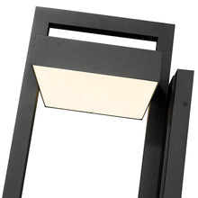 Load image into Gallery viewer, Luttrel Outdoor LED Wall Light in Detail.