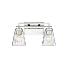 Load image into Gallery viewer, Lyna Bath Vanity Light in Chrome (2-Light).