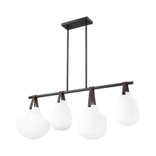 Load image into Gallery viewer, Newbury Linear Chandelier in Detail.