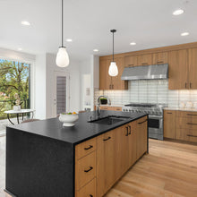 Load image into Gallery viewer, Newbury Pendant Light in kitchen.