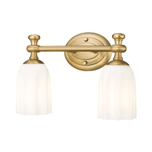 Load image into Gallery viewer, Orion Bath Vanity Light in Modern Gold (2-Light).