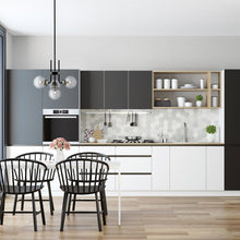 Load image into Gallery viewer, Parsons Chandelier in dining room.
