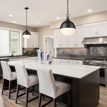 Load image into Gallery viewer, Peyton Pendant Light in kitchen.